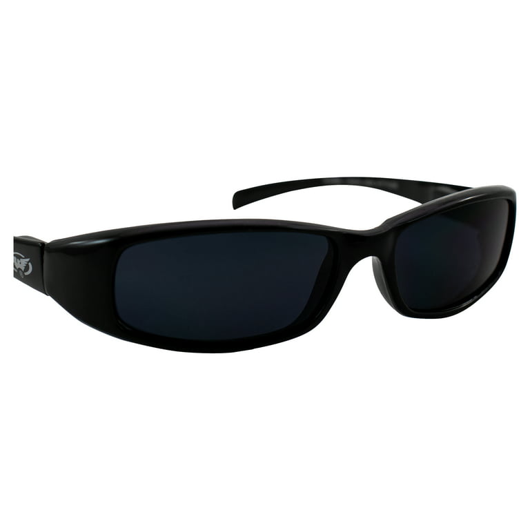 Global Vision Eyewear New Attitude Sunglasses, Super Dark, Super