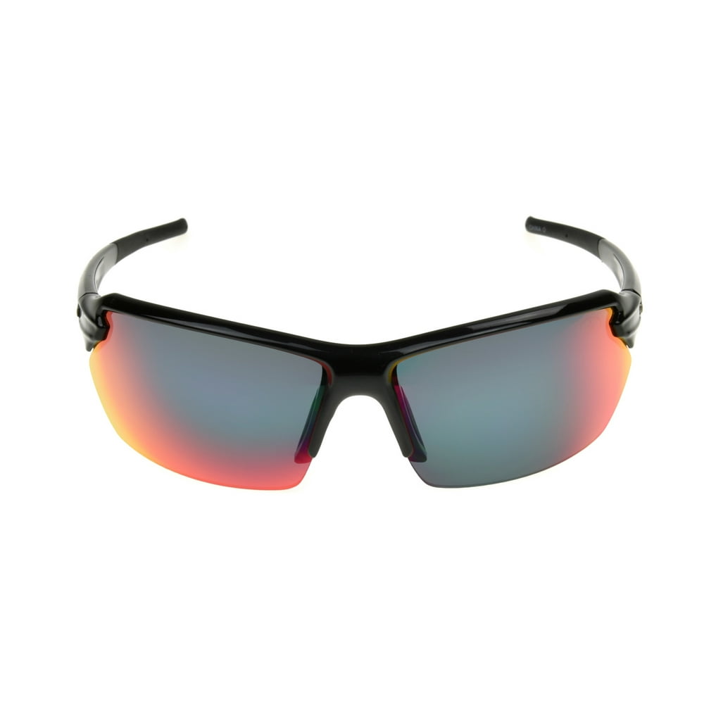Ironman - IRONMAN Men's Black Mirrored Blade Sunglasses QQ06 - Walmart ...