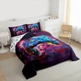 thumbnail image 3 of Homewish 3D Game Console Queen Comforter Set for Kids, Futuristic Gamepad Bedding Sets, Artwork Watercolor Reversible Bedding Comforter Set, Breathable Home Decor, 3 Pieces, 3 of 8