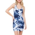 thumbnail image 1 of MixMatchy Women's Sleeveless Tie-dye Slim Fit Dress, 1 of 7