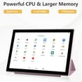 thumbnail image 6 of 2025 Newest Android 13 Tablet with Keyboard 10 Inch 2 in 1 Tablets, 12GB RAM 128GB ROM 1TB Expand, Quad-Core 2.0GHz CPU Tablet PC, 5G WiFi 6 BT 5.0, 8MP Camera, Google Certified Tableta, 6 of 8