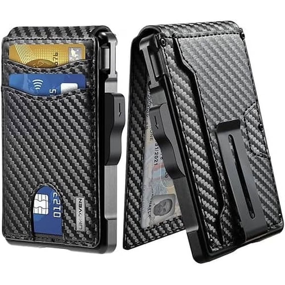 RFID Blocking Male Designer Standard Modern Bifold Wallets