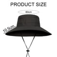 thumbnail image 2 of 60cm hat circumference summer sunscreen fisherman hat men's outdoor sunshade waterproof and breathable, 2 of 5