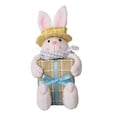 thumbnail image 3 of Figuras de conejo de Pascua Sunnimix arte Hecho a mano 10 cm x 28 cm, 3 of 8
