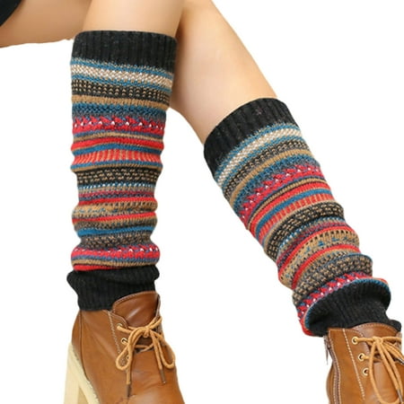 

Leg Warmers for Women Girls Loose Legs Warmer Party Knitted Winter Sports Socks