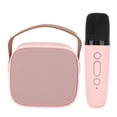 thumbnail image 3 of Mini karaoke con micrófono inalámbrico altavoz Bluetooth portátil para adultos para niños rosa, 3 of 10