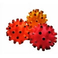 thumbnail image 6 of 3 Pack Small Squeaky Dog Toys Bouncy Spike Ball Color Full Tip Puppy Lot, 6 of 6