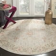 thumbnail image 2 of SAFAVIEH Windsor Kelsang Traditional Area Rug, Light Grey/Brown, 9' x 13', 2 of 6