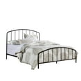 thumbnail image 4 of Bowery Hill Metal Full Bed with Arched Spindle Design Black, 4 of 13
