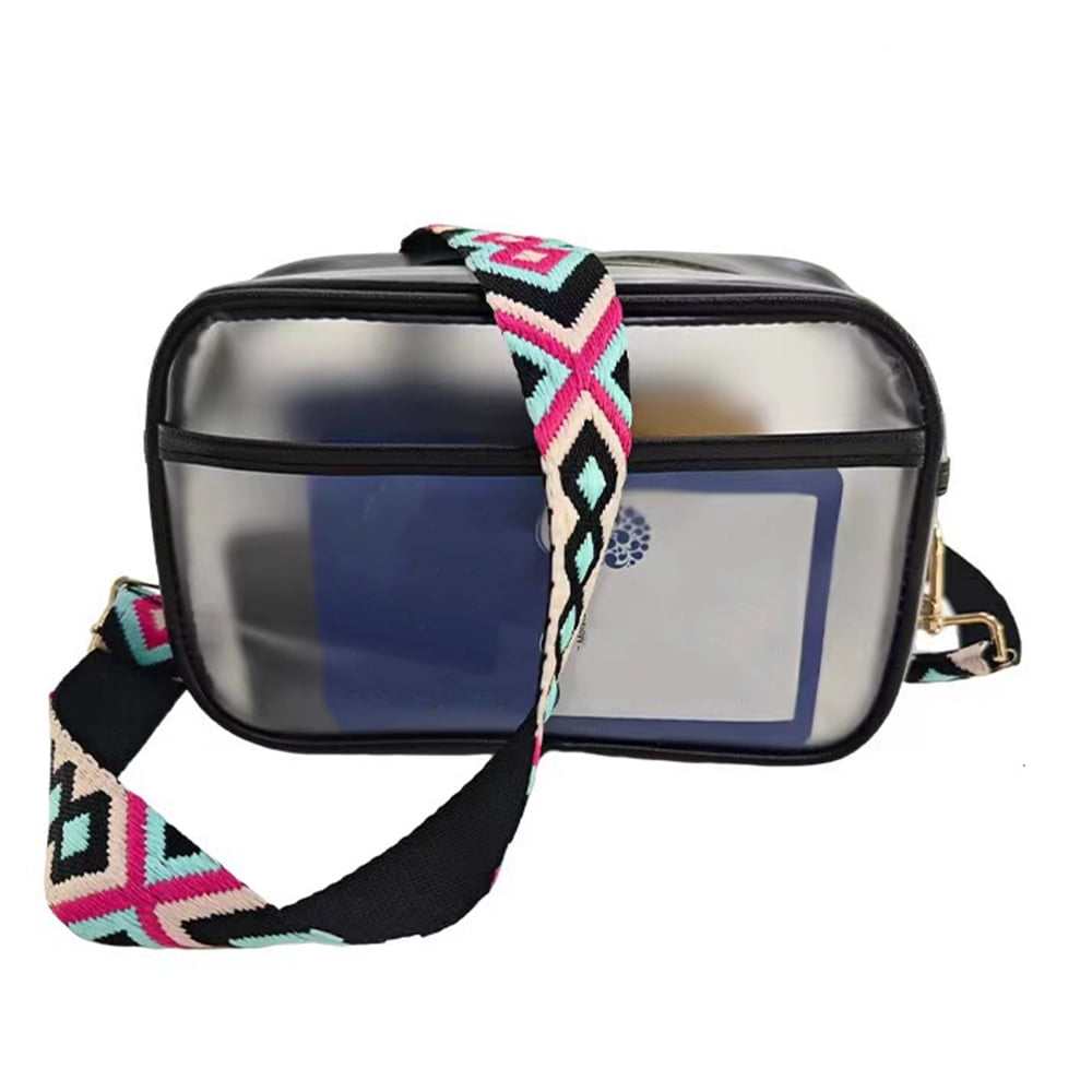 Durchsichtige Stadiontasche - Klare Handytasche Mit Abnehmbarem Band, 22x17x7 Cm Für Konzerte & Sport