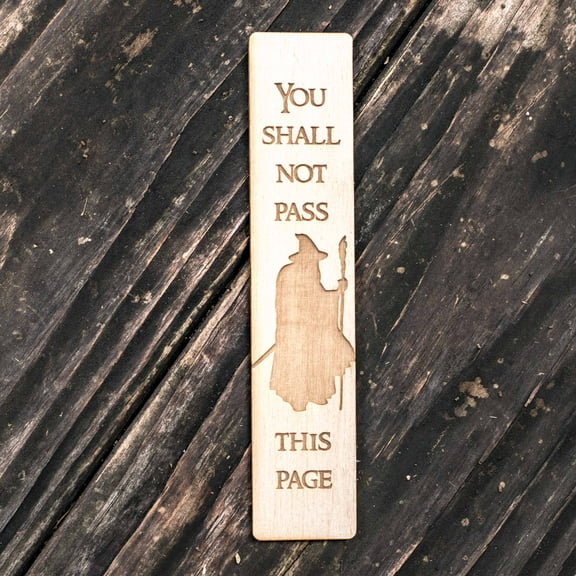 You Shall not Pass this Page - Bookmark