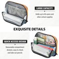 thumbnail image 5 of DIXRUYEE Pencil Case Large Capacity Pencil Bag simple Beach Sunset with Pier Pattern, 5 of 7