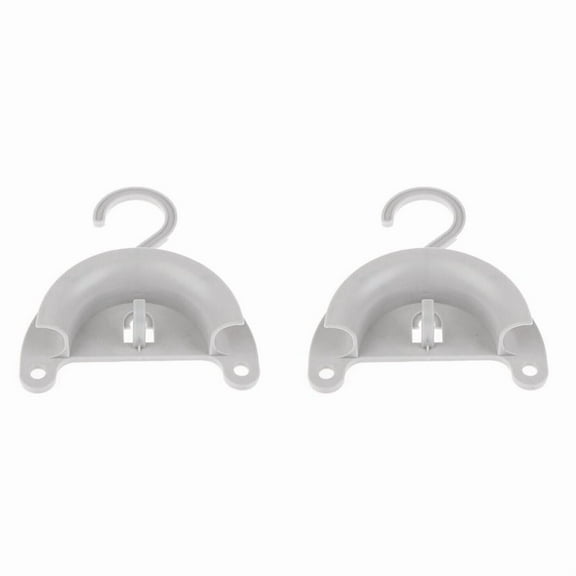 2X CPAP Hose Holder with Hook Hanger and Suction Cup for Drying After Cleaning Sleep and Breathing Machine Parts