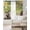Green, variant on Cute Cats Black Out Curtains 54 Inch Long, Short Curtains for Small Window, Japanese Owls Animals Country Leaves Rustic Room Darkening Farmhouse Window Curtains for Kitchen Bedroom 42"x54" 2 Panels