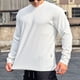 thumbnail image 4 of Blusas y camisas de manga larga con cuello redondo para hombre, sudaderas casuales, jersey de cuello redondo, sudadera de manga larga, blusa para hombre, 4 of 4