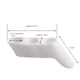 thumbnail image 3 of 2 uds Protector de dedos de Gel de silicona suave Corrector de dedos para el cuidado de los pies (blanco) Sywqhk Cuidado Belleza, 3 of 6