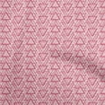 thumbnail image 1 of oneOone Cotton Poplin Twill Light Pink Fabric Geometric Diy Clothing Quilting Fabric Print Fabric By Yard 56 Inch Wide, 1 of 5