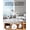 White, variant on 180 ° Silent oscillating standing fan, low-noise 20-decibel DC cooling fan, with remote control, 15 wind speed settings and 3 modes, 12-hour timer, height adjustable, suitable for home use