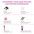thumbnail image 6 of Morfone Hair Dryer, High-Speed Professional Ionic Blow Dryer with Hair Diffuser for Women & Men, Black, 6 of 9