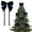 Navy-NY-home supplies, variant on KTTECTOA Solid Color Flocking Belt Gift Bow Candy Packaging Velvet Belt Hand Knot Christmas Gift Packaging Diy Ribbon Clearance Home Decor Canada Days Bedroom Decor Room Decor