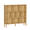 Brown, variant on Limthesky Wood Bookcase with 3 Tier Open Shelves，10-Cube Storage Bookcase，Freestanding Display Bookshelf with Legs，43.3"W x 41.3"H，White-Brown