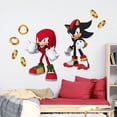 thumbnail image 2 of WallPops Sonic The Hedgehog Knuckles and Shadow Wall Decals, 2 of 4