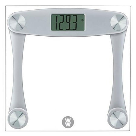 WW Scales by Conair Digital Glass Bathroom Scale, 400 Lbs. Capacity