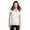 White, variant on District DT5501 T Shirt Women Juniors The Concert Tee V-Neck
