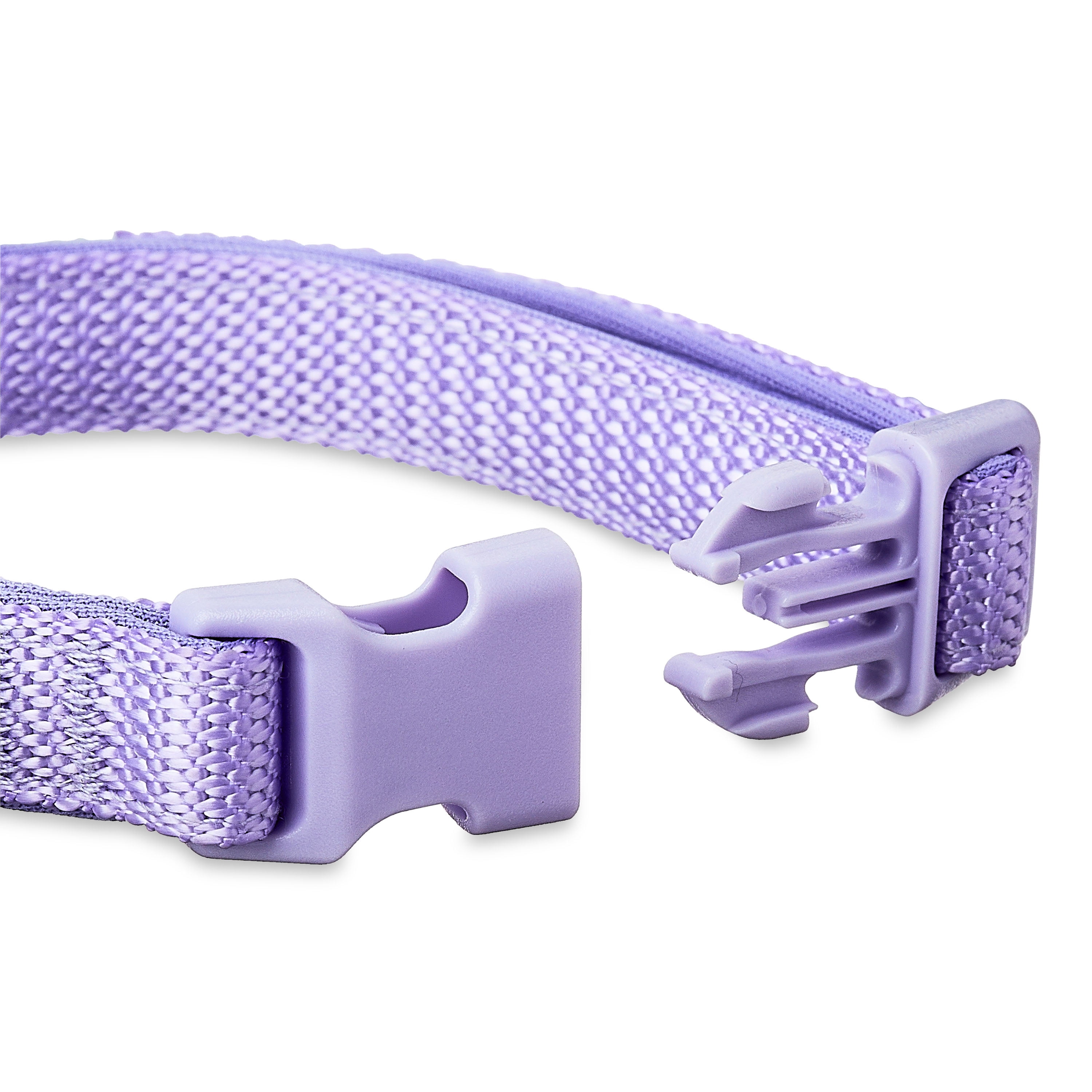 Vibrant Life Neoprene Cushioned Adjustable Dog Collar, Lilac, Small