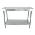 thumbnail image 1 of Restaurant Appliances,DuraSteel 0.6 Stainless Steel Commercial Worktables Food Service Equipment Unbeatable Value, 1 of 12