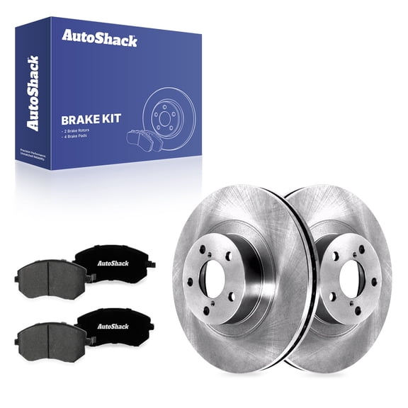 AutoShack Front Brake Rotors & Premium Pads for Subaru, Forester 2011-2018 Impreza 2010-2014 Outback 2013-2014 XV Crosstrek 2013-2015 Crosstrek 2016-2017, AWD H4 2.0L 2.5L - 11.55" (293.4 mm), 5-Lug