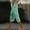 Mint Green, variant on ClodeEU Women's High Waisted Linen Blend Drawstring Elastic Waist Capri Pants with Side Button and Pockets ,Solid Color Casual Cropped Trousers Beige,Womens Plus M