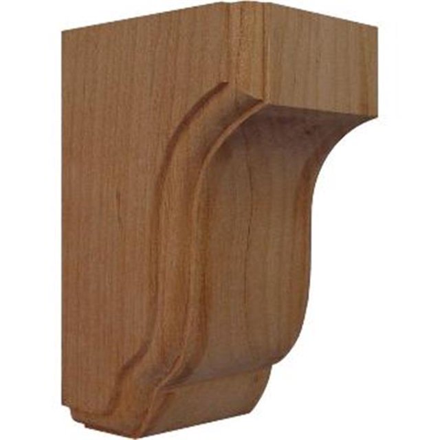 2,5 Po x 2,75 Po D x 4,5 Po H Capistrano Mission Corbel&44; Maple&44; Accent Architectural