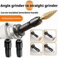 thumbnail image 2 of HUGFEGWE Angle Grinder Conversion Accessories, Thread Converter Kit for Angle Grinders to Straight Grinders, Angle Grinder Conversion Head 3mm/6mm Collets Grinding Convenient Machine (3mm AZ824-6483, 2 of 9