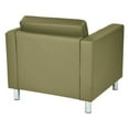 thumbnail image 3 of Pacific Armchair In Dillon Sage Green Vinyl Fabric, 3 of 4