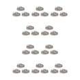 thumbnail image 1 of Qarigey De Metal Clásico S Ocasión De Moda Elegante Para Accesorios De Hombre Estilo Funky Para Cualquier Plata Plata 10Conjunto, 1 of 6