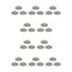 thumbnail image 1 of Sonducket Metal Hombres Idea adecuada Hombres Brazalete Funky Hombres Accesorio Todas las ocasiones Hombres Funky para brazaletes Accesorios para Plata 10Conjunto, 1 of 6