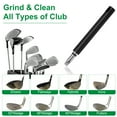thumbnail image 2 of 3 In 1 Golf Club Cleaning Kit Golf Club Cleaner Brush with 5Oz Water Bottle Retractable Clip Groove Sharpener Golf Towel Gift for Golfers, 2 of 11