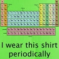 thumbnail image 3 of CafePress - I Wear This Shirt Periodically T Shirt - Light T-Shirt - CP, 3 of 4