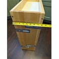 thumbnail image 2 of Elysian 8" W Wooden Slim Pull-Out Spice Drawer Cabinet Organizer for Kitchen, 2 of 6