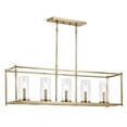 thumbnail image 6 of Kichler Lighting - Crosby - 5 Light Linear Chandelier - with Contemporary, 6 of 7