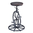 thumbnail image 1 of Hawthorne Collections Tabouret de Bar Réglable en Gris Industriel, 1 of 9