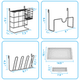 thumbnail image 3 of Bextsrack 2 Layers Plate Drying Rack for Kitchen,Black, 3 of 7