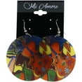 thumbnail image 2 of Mi Amore Cello Flower Dangle-Earrings Multicolor & Silver-Tone, 2 of 2