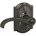 thumbnail image 3 of Schlage F51a-Wit-Cam Custom Whitney Single Cylinder Keyed Entry Door Lever Set - Stainless, 3 of 4