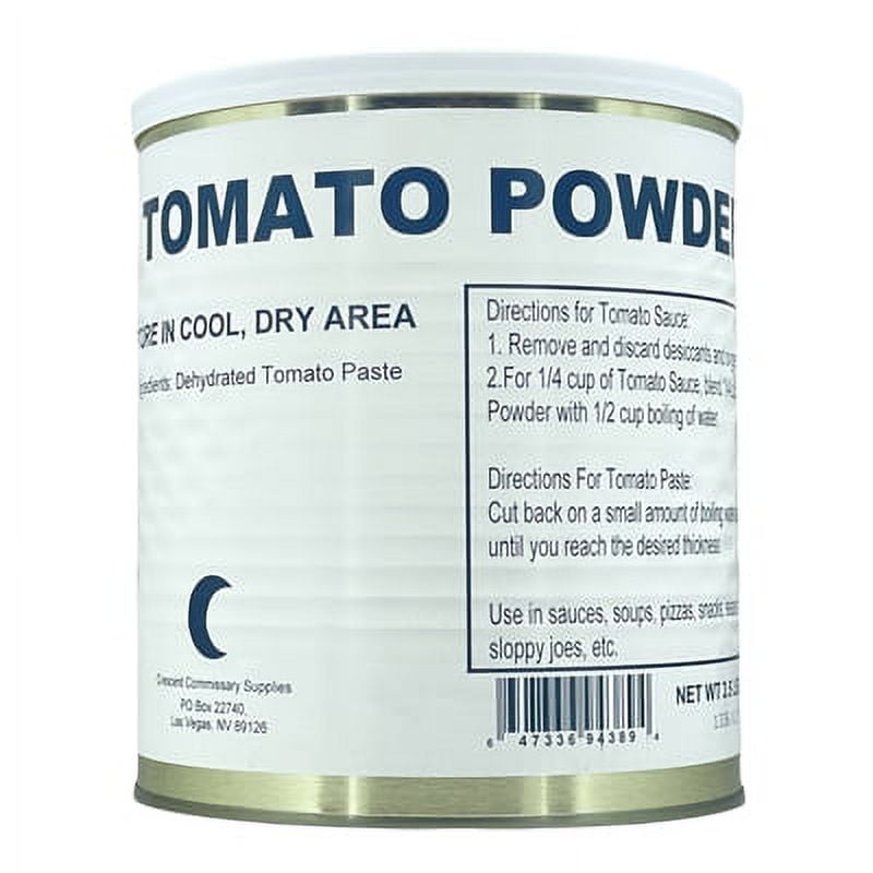 Military Surplus Freeze Dried Emergency Camping Hiking Food 25 Years+ Shelf Life Dehydrated Tomato Powder #10 Can - 6 Cans ✅