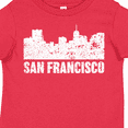 thumbnail image 4 of Inktastic San Francisco Skyline with Grunge Boys or Girls Toddler T-Shirt, 4 of 5