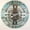 Aqua Green, variant on THE GEARS CLOCK Wall Clock with Real Moving Gears EN-LI_ 36 in Round Aqua-Green