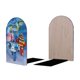 thumbnail image 2 of Robocar Poli Sujetalibros decorativos temáticos, tope para estantería con base antideslizante, uso dual para hogar y oficina - 2 piezas, 2 of 6