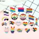 thumbnail image 3 of 50 Estilos Creativos LGBTQ Esmalte Pines Arco Iris Bandera Broche Insignias Pansexual Símbolo Asexual Corazón Insignia Orgullo Lesbiana Gay Joyería, 3 of 4